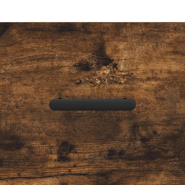 vidaXL Soffbord rökfärgad ek 102x50x40 cm konstruerat trä Brun