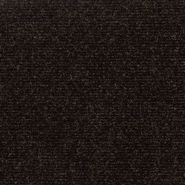 vidaXL Trappmattor självhäftande 15 st 60x25 cm mörkbruna rektangulära Brun