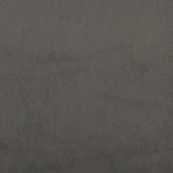 vidaXL Sängram med huvudgavel mörkgrå 180x200 cm sammet Grå