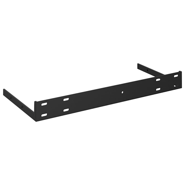 vidaXL Svävande vägghyllor 2 st vit högglans 40x23x3,8 cm MDF Vit