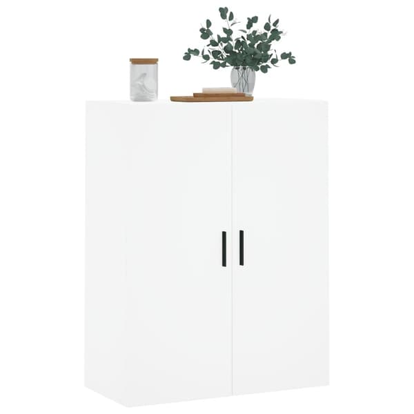 vidaXL Väggskåp vit 69,5x34x90 cm Vit