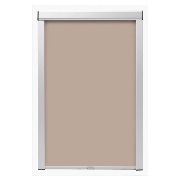 vidaXL Mörkläggande rullgardin beige MK04 Beige