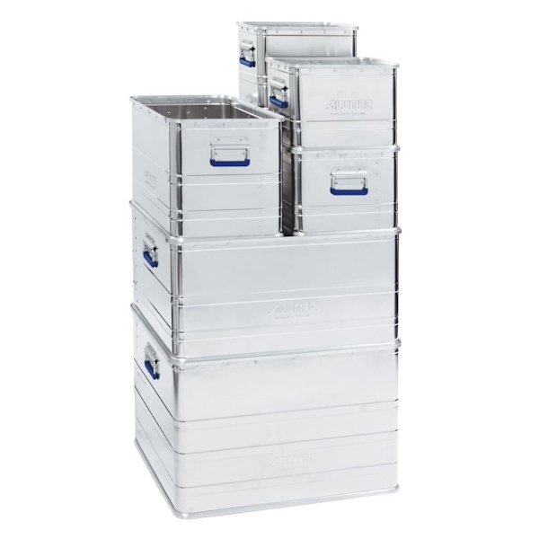 ALUTEC Förvaringslåda aluminium LOGIC 49 L Silver