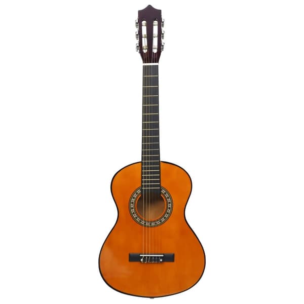 vidaXL Gitarr för nybörjare och barn med fodral klassisk 1/2 34"