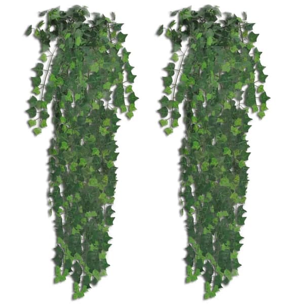vidaXL Konstväxter murgröna 4 st grön 90 cm Grön