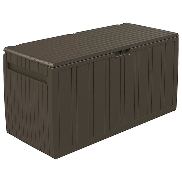 vidaXL Dynlåda brun 117x45,5x57,5 cm 270 L Brun