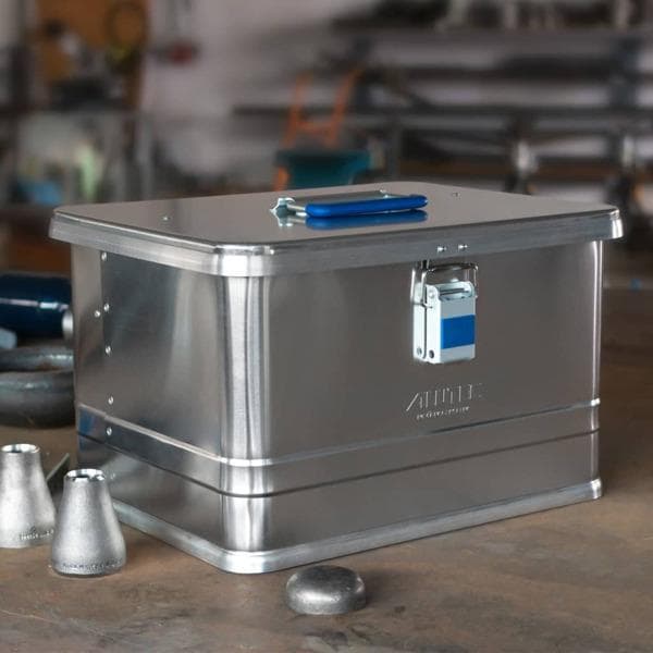 ALUTEC Förvaringslåda aluminium COMFORT 30 L Silver