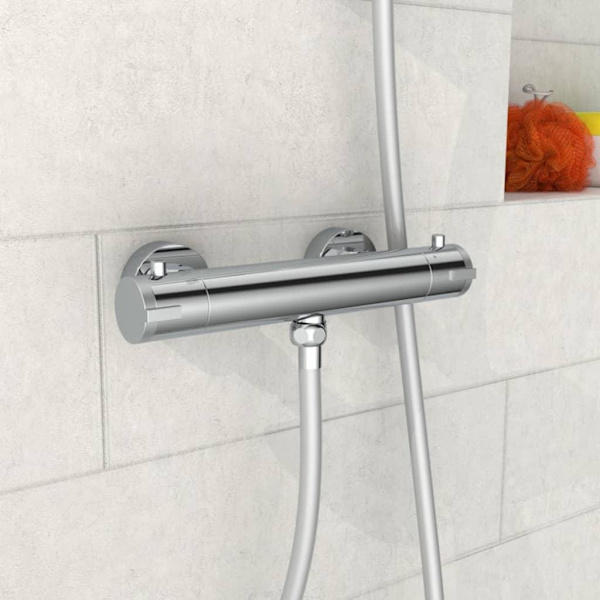EISL Termostatblandare dusch CLAUDIO krom Silver