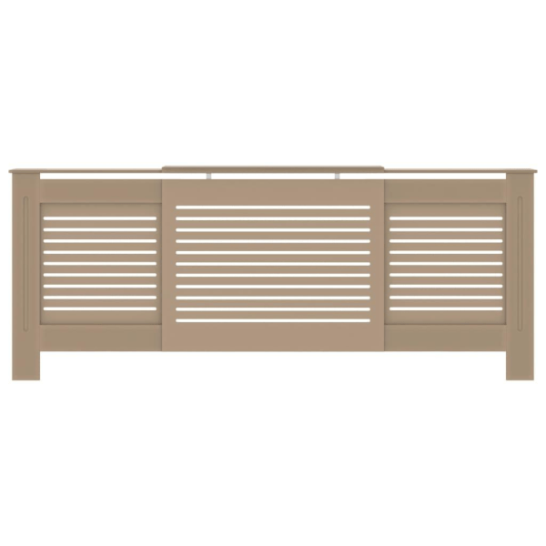 vidaXL Elementskydd MDF 205 cm Brun
