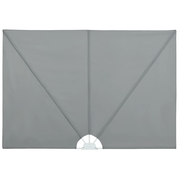 vidaXL Sidomarkis för terrass grå 300x150 cm grå