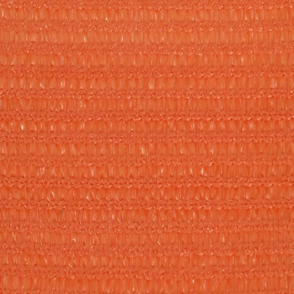 vidaXL Solsegel 160 g/m² orange 4x4x4 m HDPE Orange