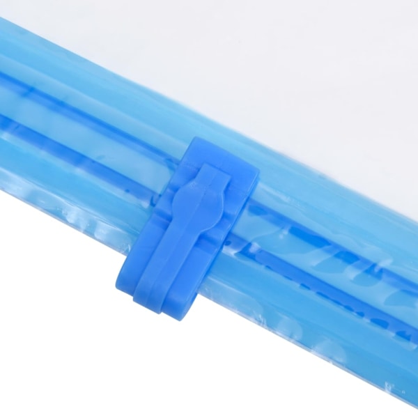 vidaXL Vakuumpåsar till kläder 3 storlekar 20 st Transparent