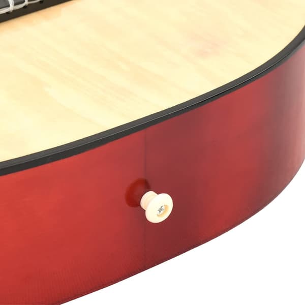 vidaXL Gitarr för nybörjare 8 delar klassisk 3/4 36" Brun