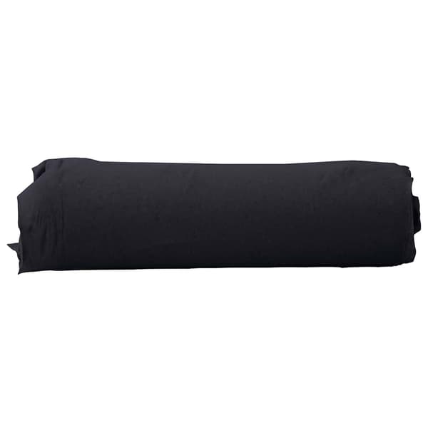 vidaXL Ogräsduk 1x10 m polyesterfiber svart Svart