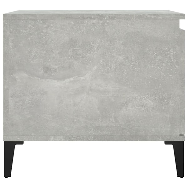 vidaXL Soffbord betonggrå 100x50x45 cm konstruerat trä Grå