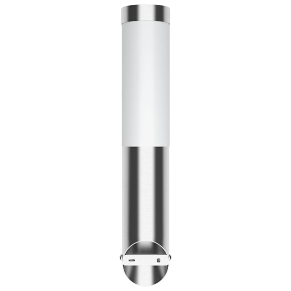 vidaXL Utebelysning Enego vägglampa Silver