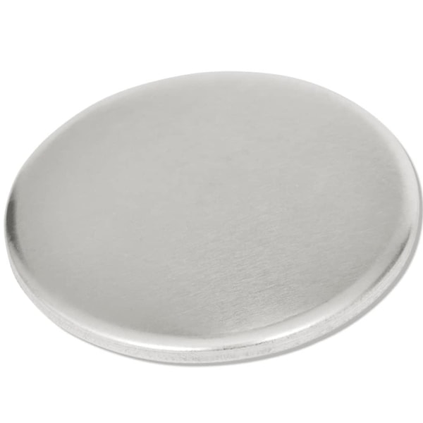 vidaXL Pins 58 mm delar 500 set Silver