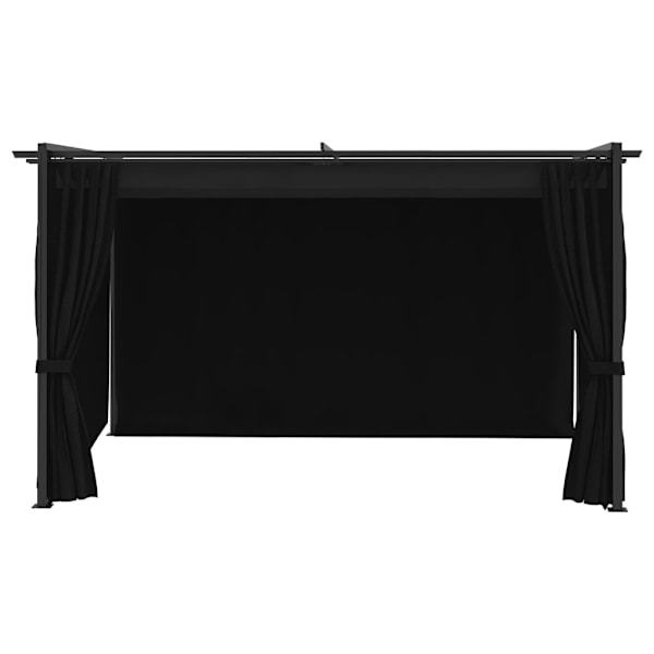 vidaXL Paviljong 4x3 m antracit Antracit
