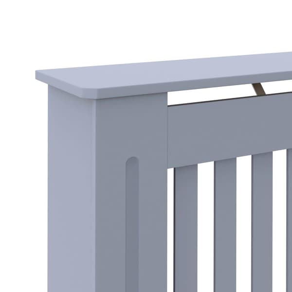 vidaXL Elementskydd antracit 172x19x81,5 cm MDF Antracit