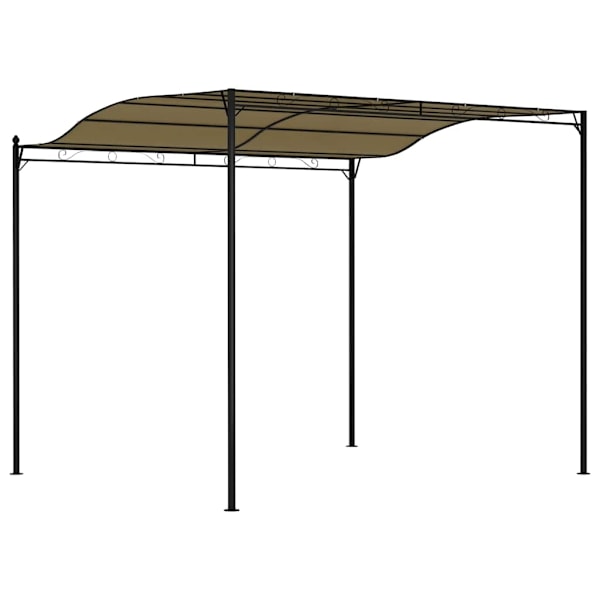 vidaXL Paviljong 3x2,4 m taupe 180 g/m² Taupe