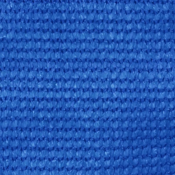 vidaXL Balkongskärm blå 90x600 cm HDPE Blå