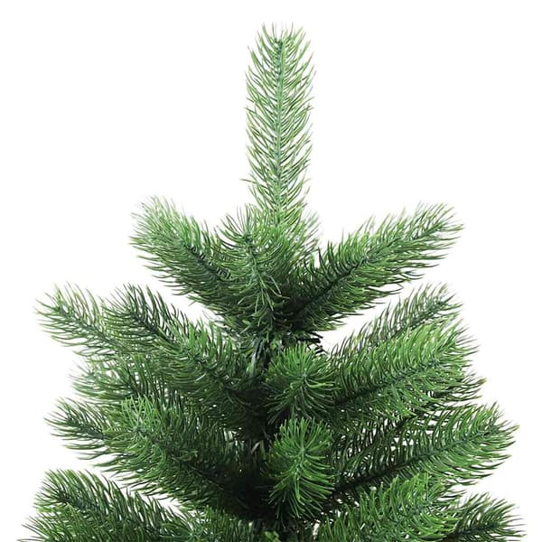 vidaXL Plastgran verklighetstrogna barr 90 cm grön Grön