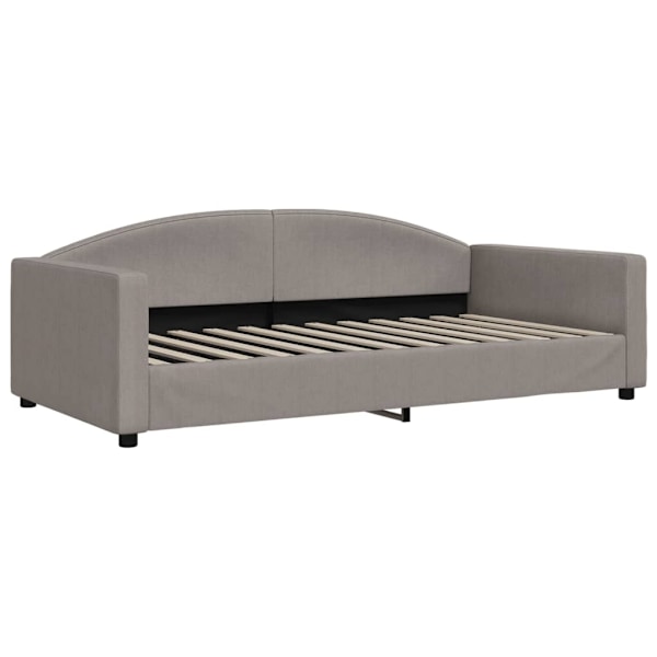 vidaXL Dagbädd taupe 100x200 cm tyg Taupe