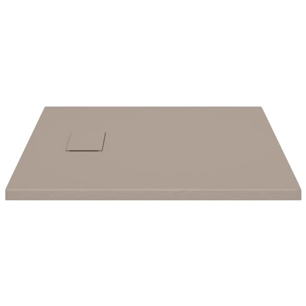 vidaXL Duschkar SMC brun 90x90 cm Brun
