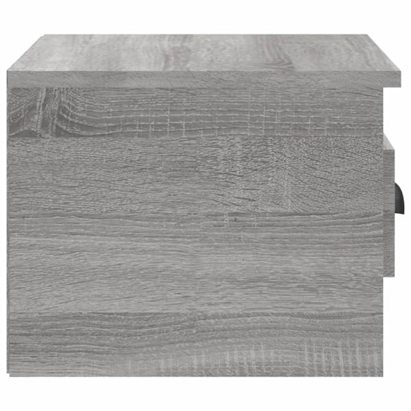 vidaXL Väggmonterade sängbord grå sonoma 41,5x36x28 cm Grå