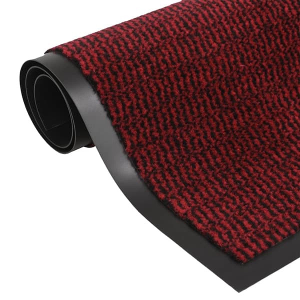 vidaXL Dörrmatta tuftad 60x150 cm röd Röd