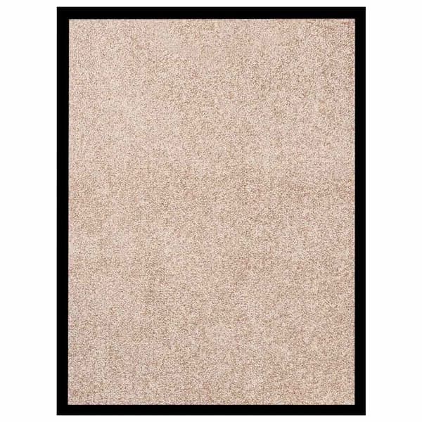 vidaXL Dörrmatta beige 40x60 cm Beige