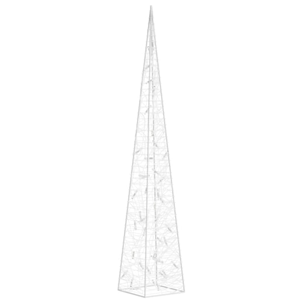 vidaXL Ljuskon LED akryl flerfärgad 90 cm multifärg