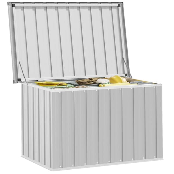 vidaXL Dynbox grå 109x67x65 cm grå