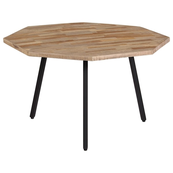 vidaXL Soffbord 2 st hexagonala återvunnen teak Brun