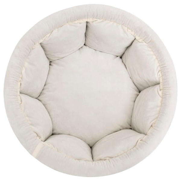 vidaXL Hundbädd 70x70x26 cm brun Brun