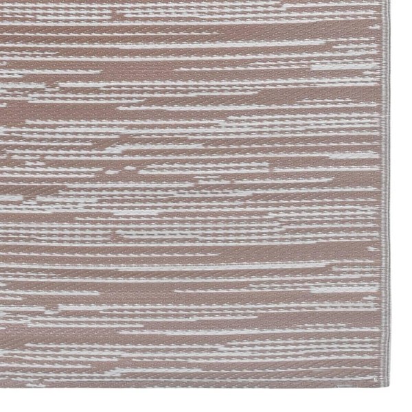 vidaXL Utomhusmatta brun 80x150 cm PP Brun