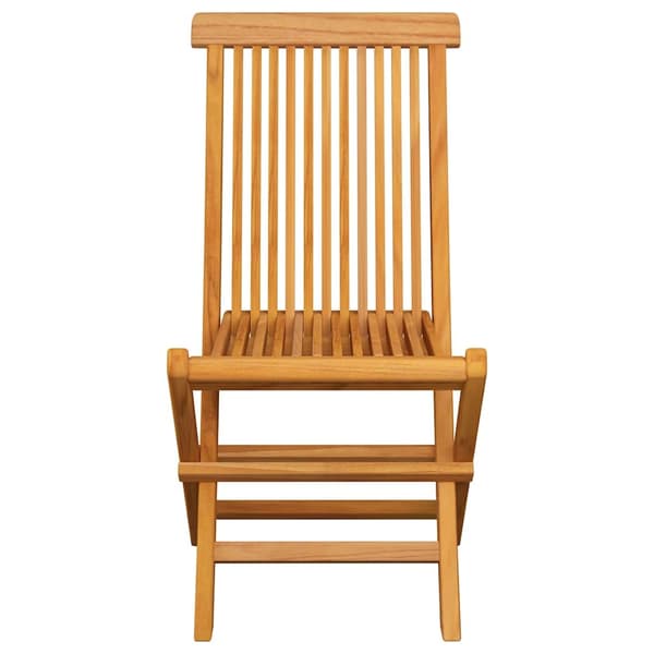 vidaXL Trädgårdsstolar med kungsblåa dynor 4 st massiv teak Blå