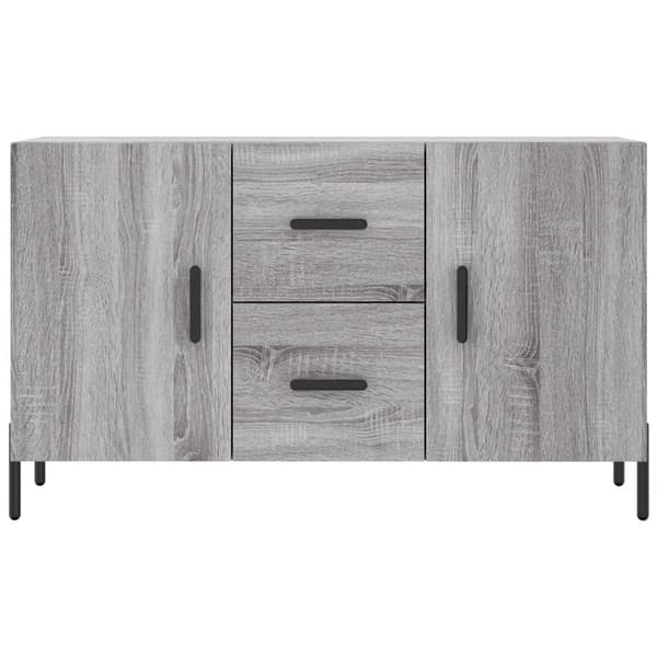 vidaXL Skänk grå sonoma 100x36x60 cm konstruerat trä Grå