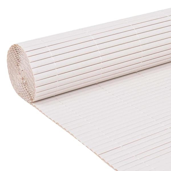 vidaXL Insynsskydd 150x300 cm vit Vit