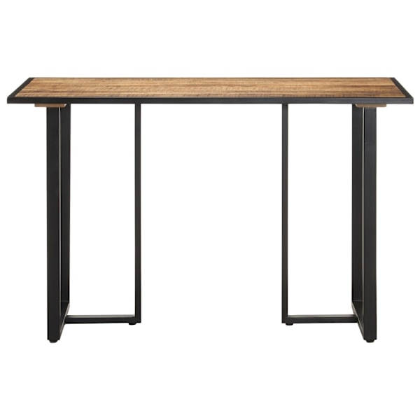 vidaXL Matbord 120 cm grovt mangoträ Brun