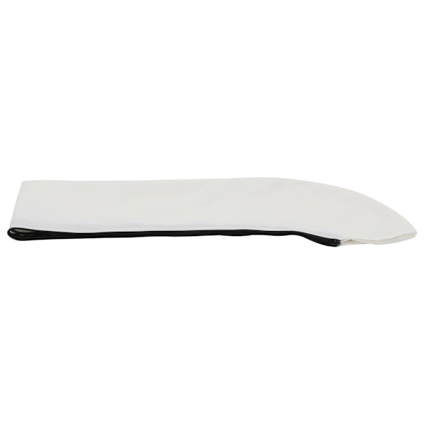 vidaXL Båtkapell 3 bågar vit 183x180x137 cm White