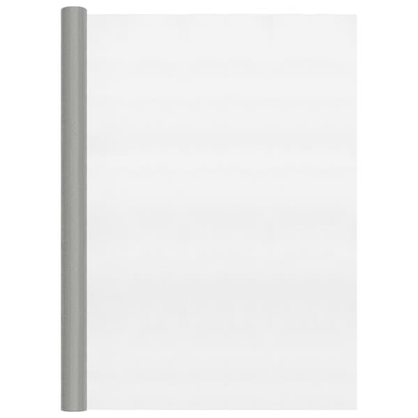 vidaXL Insektsnät rostfritt stål 112x2000 cm silver Silver