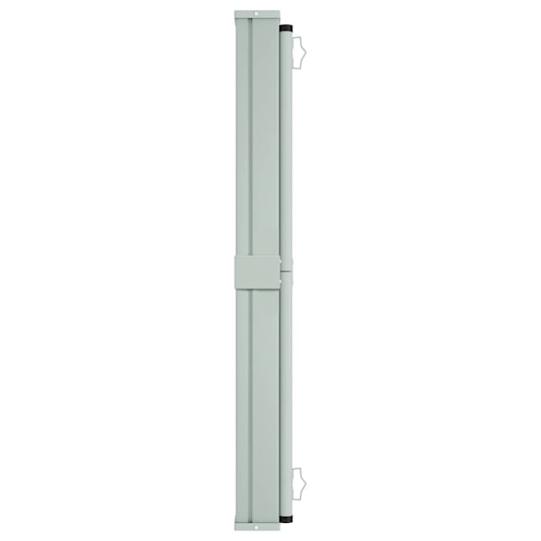 vidaXL Infällbar sidomarkis 600x160 cm svart Svart