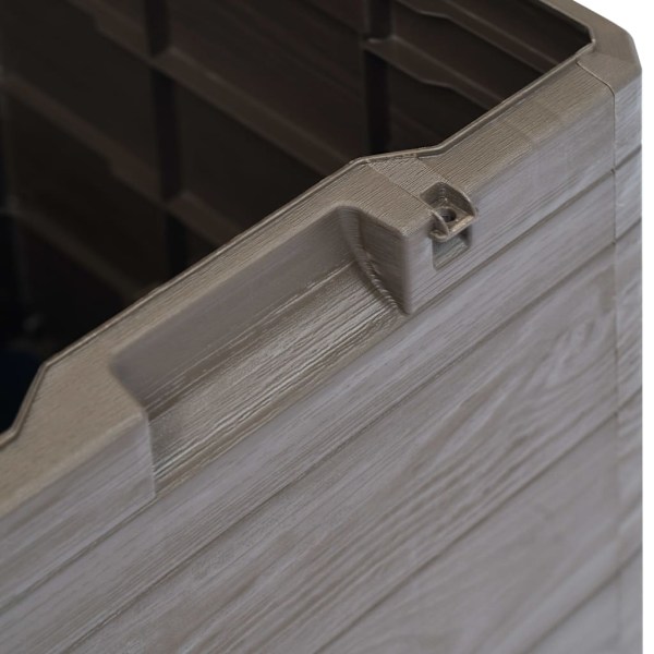 vidaXL Dynbox 90 L brun Brun