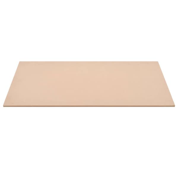vidaXL MDF-skivor 2 st rektangulära 120x60 cm 12 mm Beige