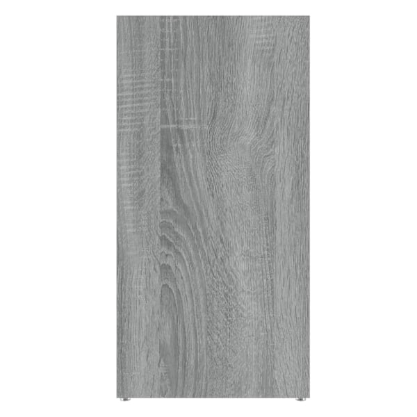 vidaXL Bokhylla grå sonoma 50x25x106 cm Grå
