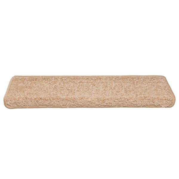 vidaXL Trappstegsmattor 15 st 65x25 cm guld Guld