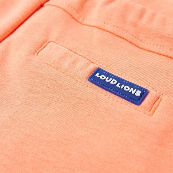 vidaXL Barnshorts med snöre neon orange 128 Orange