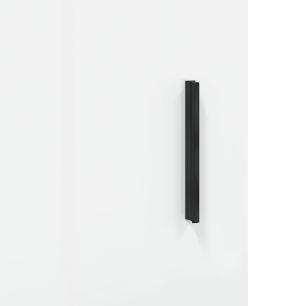 vidaXL Högskåp högglans vit 69,5x34x180 cm konstruerat trä Vit