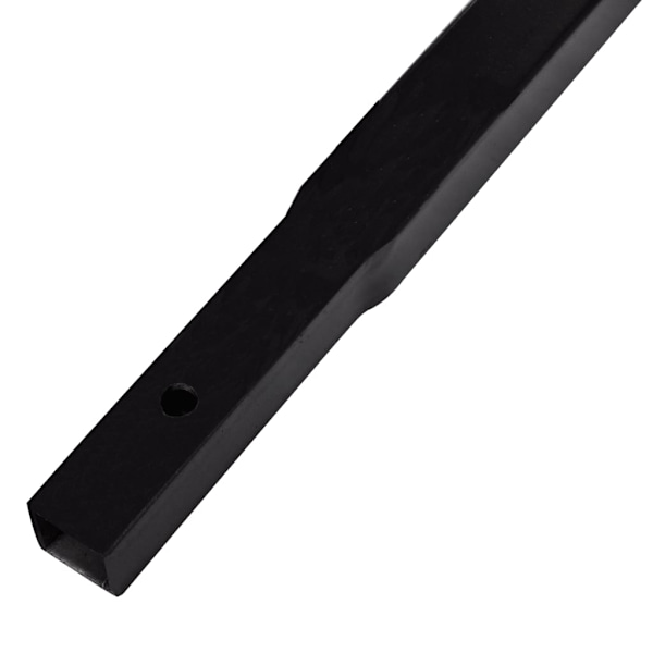 vidaXL Jordborr 200 mm Stål inkl. förlängningsrör 9 meter